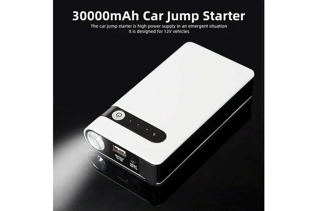30000Mah Portable Car Jump Starter Pack Vehicle Booster Power Bank Battery Auto