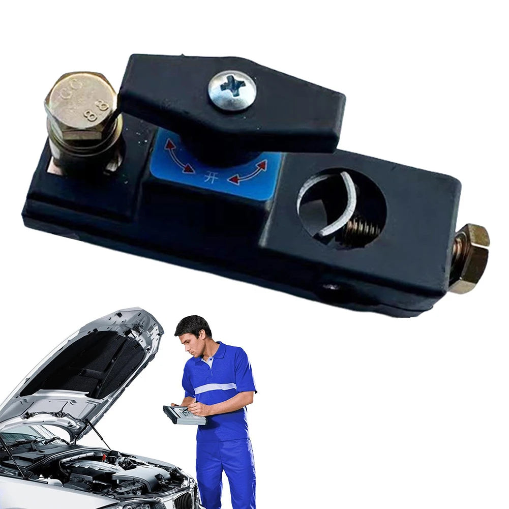 12V/24V Universal Car Battery Disconnect Switch Isolator Car Power Cut off Switch Battery Terminal Anti-Leakage Switch Car Parts