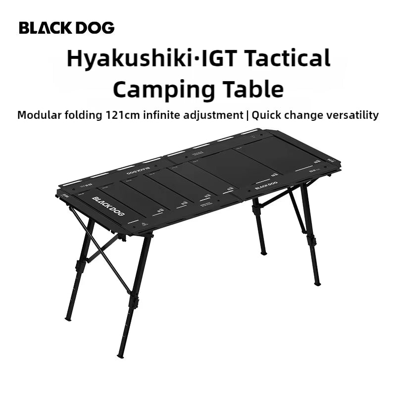 BLACKDOG Outdoor Camping Hundred Folding Table Camping Table IGT Free Combination Table Aluminum Outdoor Portable Camping Table