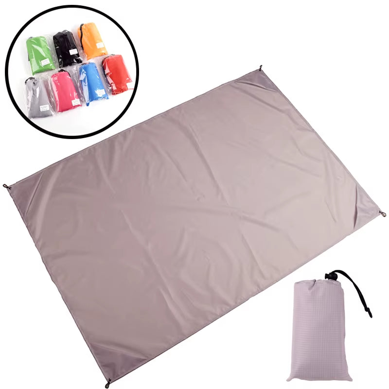 140*200Cm Pocket Picnic Waterproof Beach Mat Sand Free Blanket Camping Outdoor Picknick Tent Folding Cover Bedding 3 Sizes