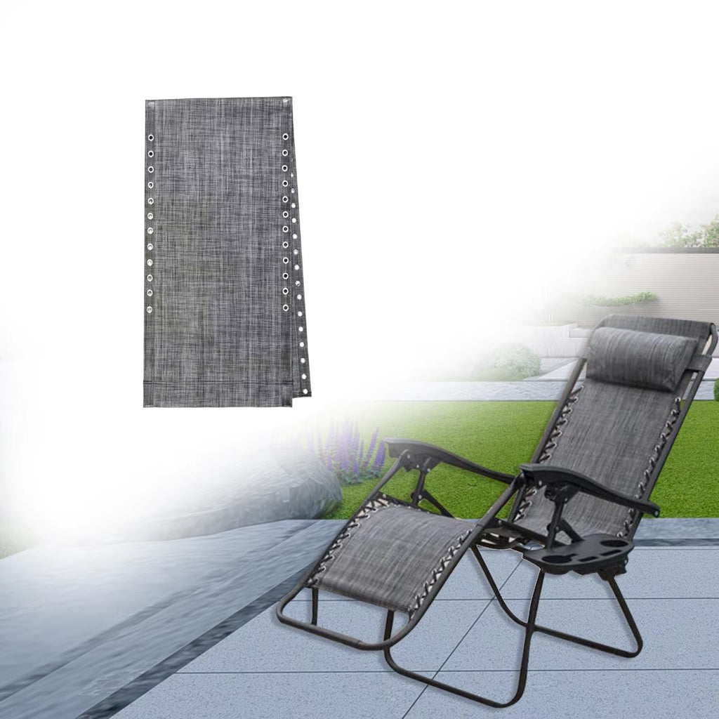 Lounge Chair Cloth Lounger Replacement Cloth 160Cmx43Cm Chair Replacement Fabric for Garden Patio Camping Outdoor Recliners