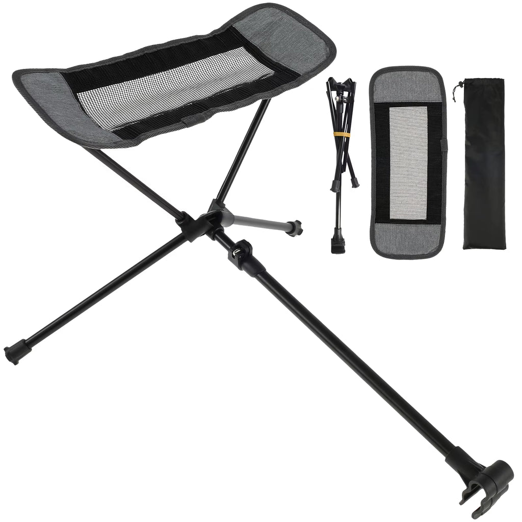 Camping Chair Foot Rest Foldable Camping Footrest Portable Camp Chair Footrest Retractable Camp Footrest Outdoor Hammock Chair