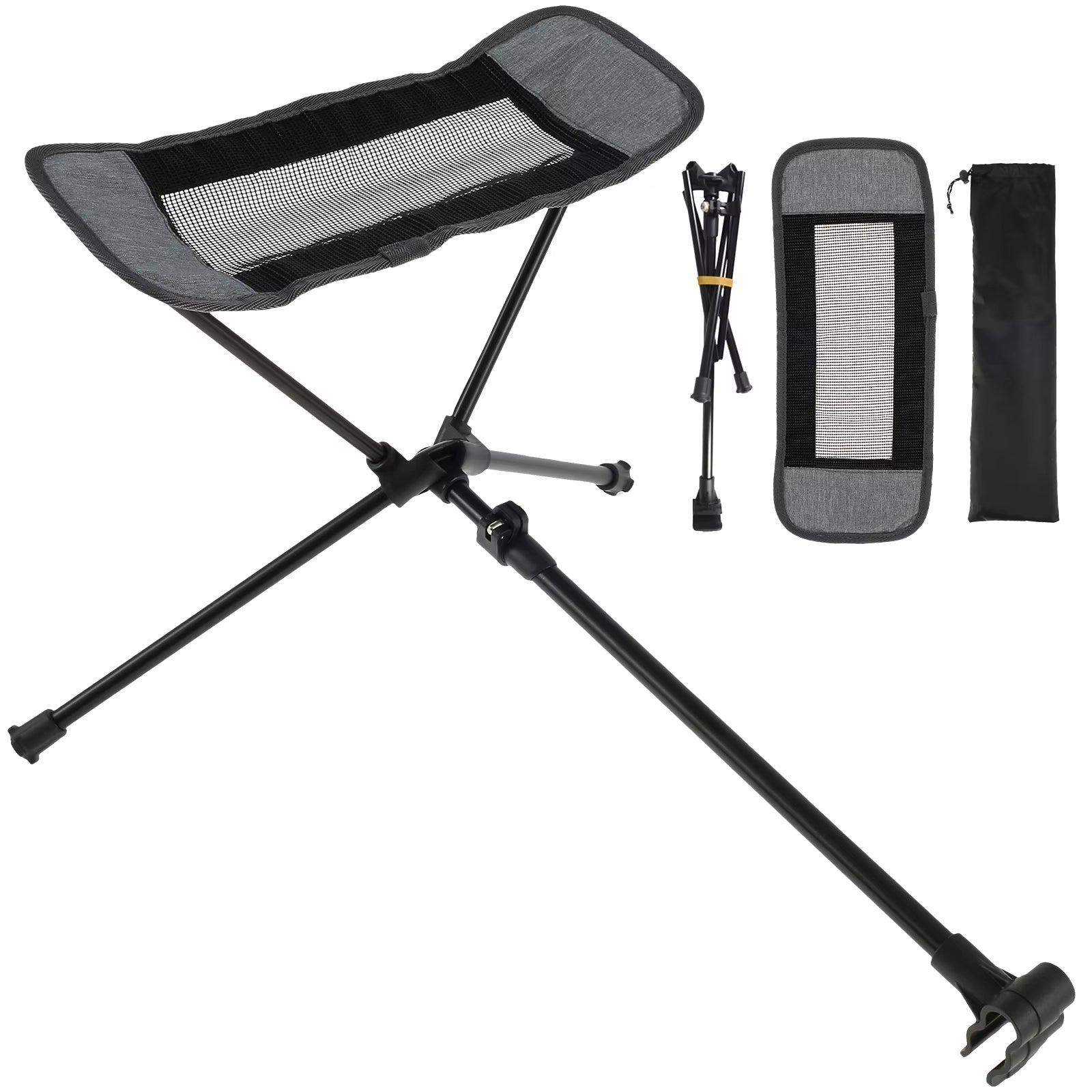 Camping Chair Foot Rest Foldable Camping Footrest Portable Camp Chair Footrest Retractable Camp Footrest Outdoor Hammock Chair
