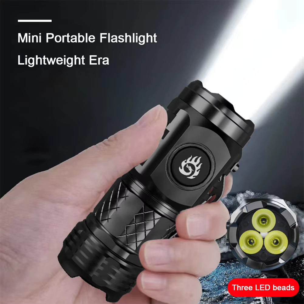 High Power LED Flashlight Torch 20W Powerful Tactical Hunting Light USB Rechargeable Ultra Powerful LED Flashlight 18350 Battery