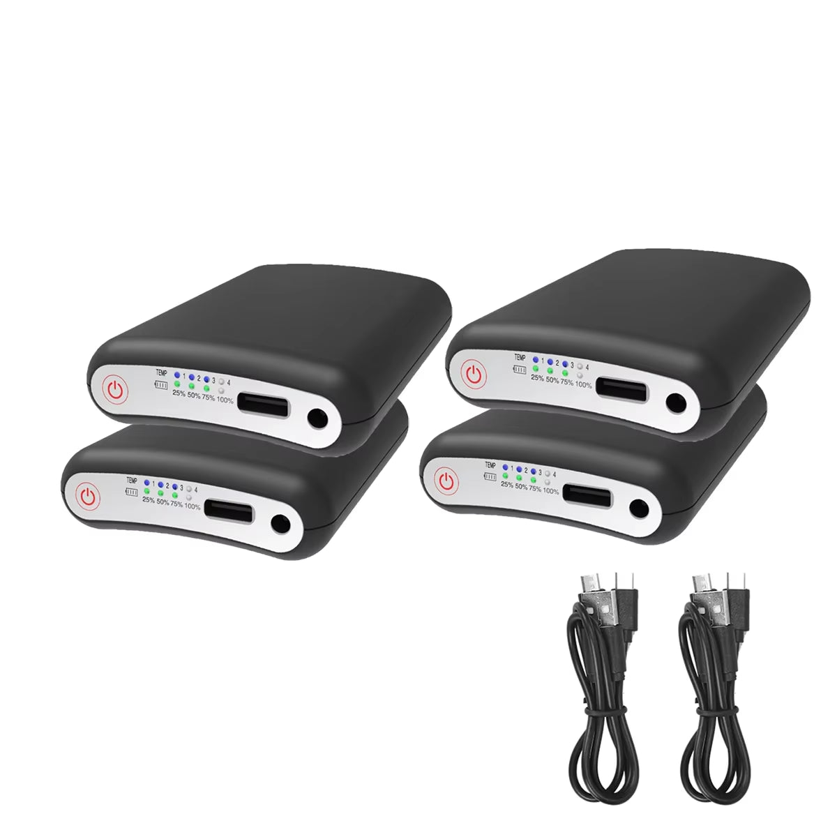 5V 5000Mah Heated Socks Battery App Remote Control Lipo Battery Packs Winter Socks Warm Gloves Kneepad Rechargeable Power Bank