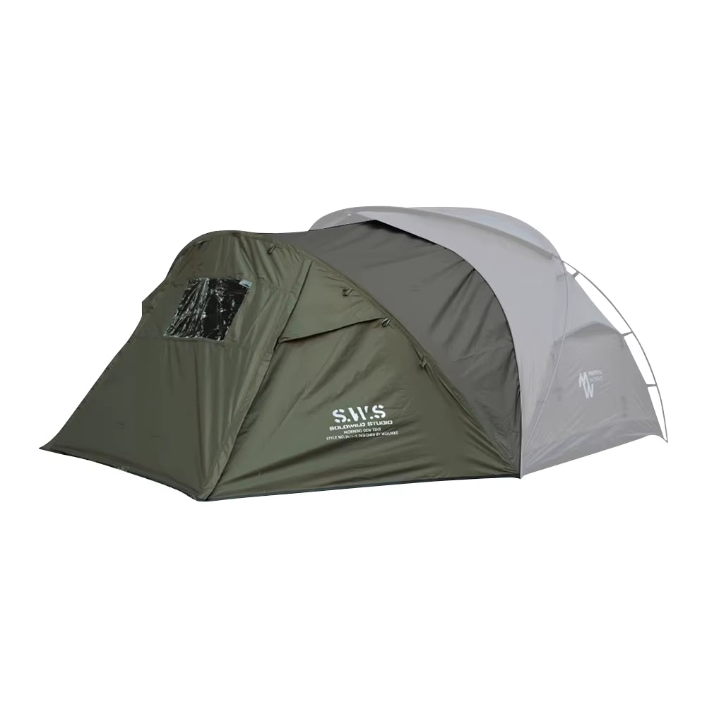 Outdoor Camping Expansion Tent 2 Person Single Layer Expansion Tent Waterproof Camping Sleeping Tent for Expanding Tent Space