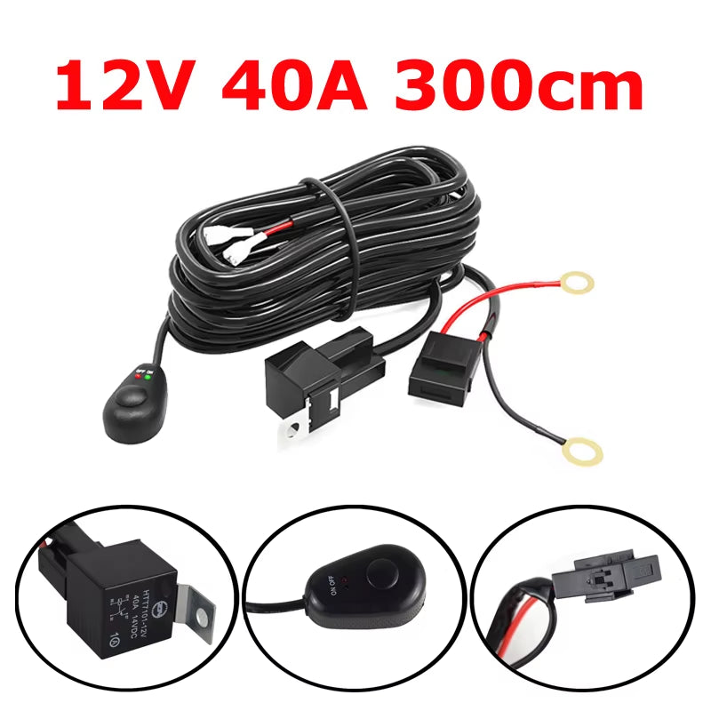 7D 3-Row 4'' 5" 15" 18" 20" 23" Slide Mount LED Light Bar Offroad Led Bar Spot Flood Beam Led Work Light Bar 12V 24V 4WD Truck