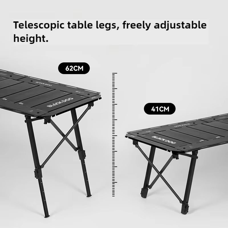 BLACKDOG Outdoor Camping Hundred Folding Table Camping Table IGT Free Combination Table Aluminum Outdoor Portable Camping Table