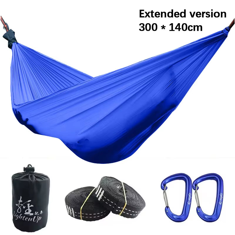 Camping Hammock Ultralight 380T (20D) New Parachute Nylon Lightweight and Small for Hiking Camping &Outdoor Activity