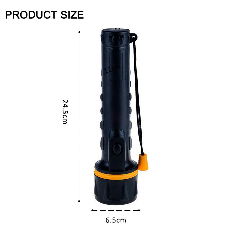 Illuminex Battery Operated Torch 7 LED 24.5Cm X 6.5Cm X 6.5Cm