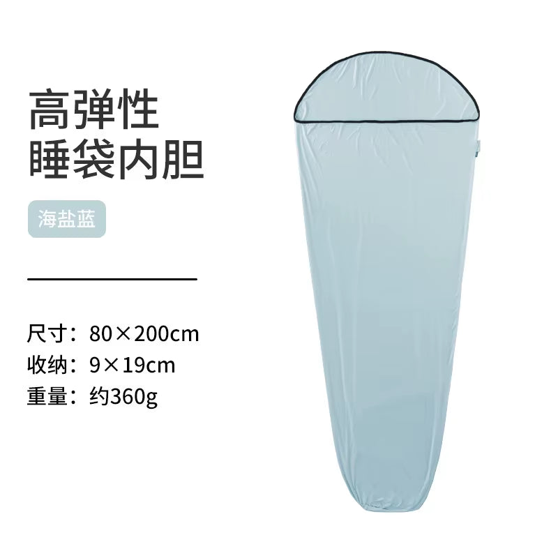 High Quality Outdoor Travel High Elasticity Sleeping Bag Liner Portable Carry Sheet Hotel anti Dirty Sleeping Bag