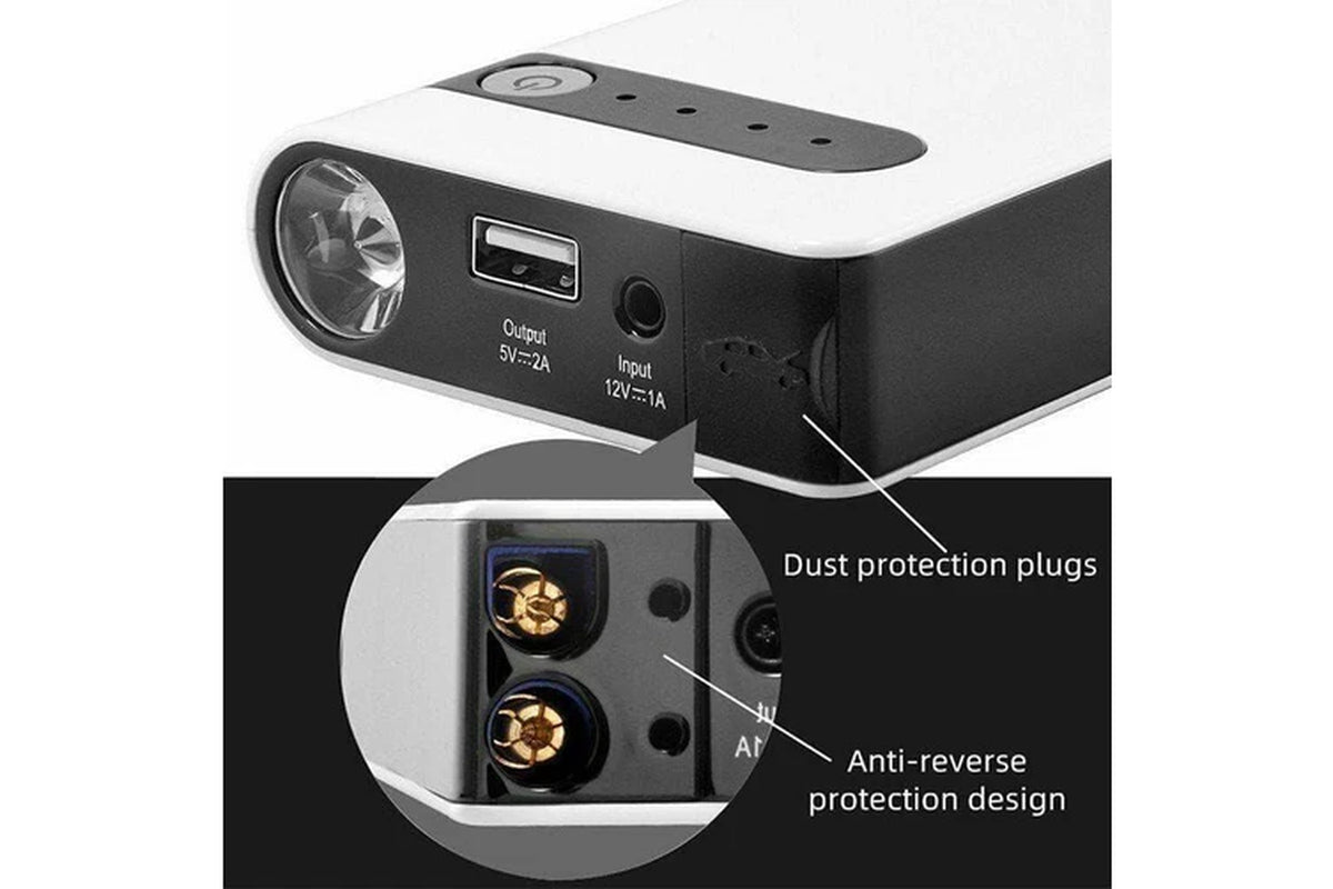 30000Mah Portable Car Jump Starter Pack Vehicle Booster Power Bank Battery Auto