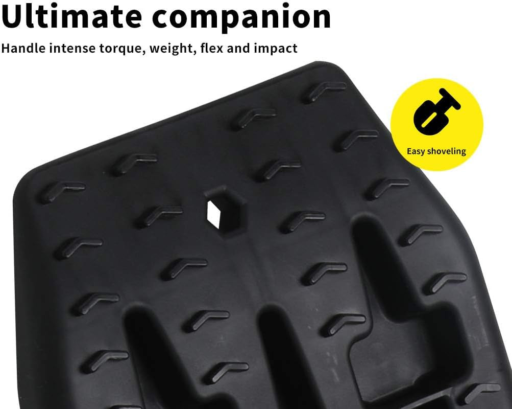 2X 4WD Recovery Tracks Boards Car Recovery Kits Tools Sand Snow Grass 10T
