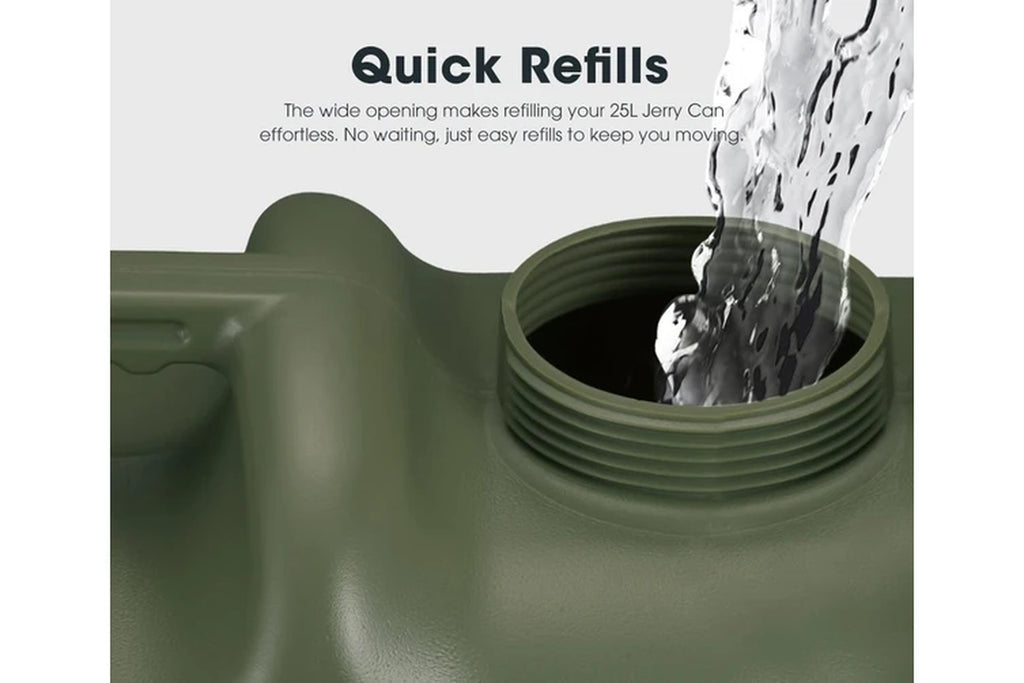 12L/18L/25L Water Container Jerry Can Bucket Camping Outdoor Storage Barrel