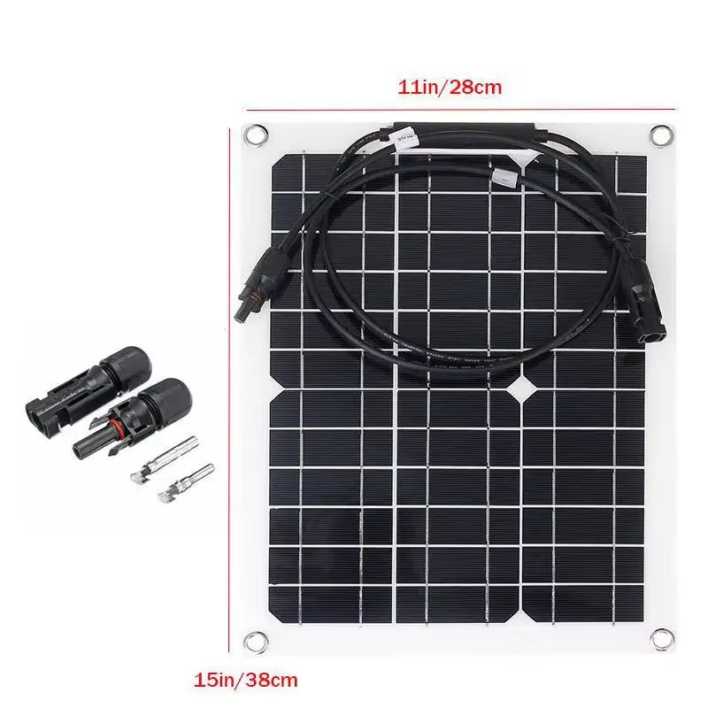 Multi Model Solar Panel 30-600W Portable Power Supply for Outdoor Emergency Mobile Phone Charging Battery Power Supply