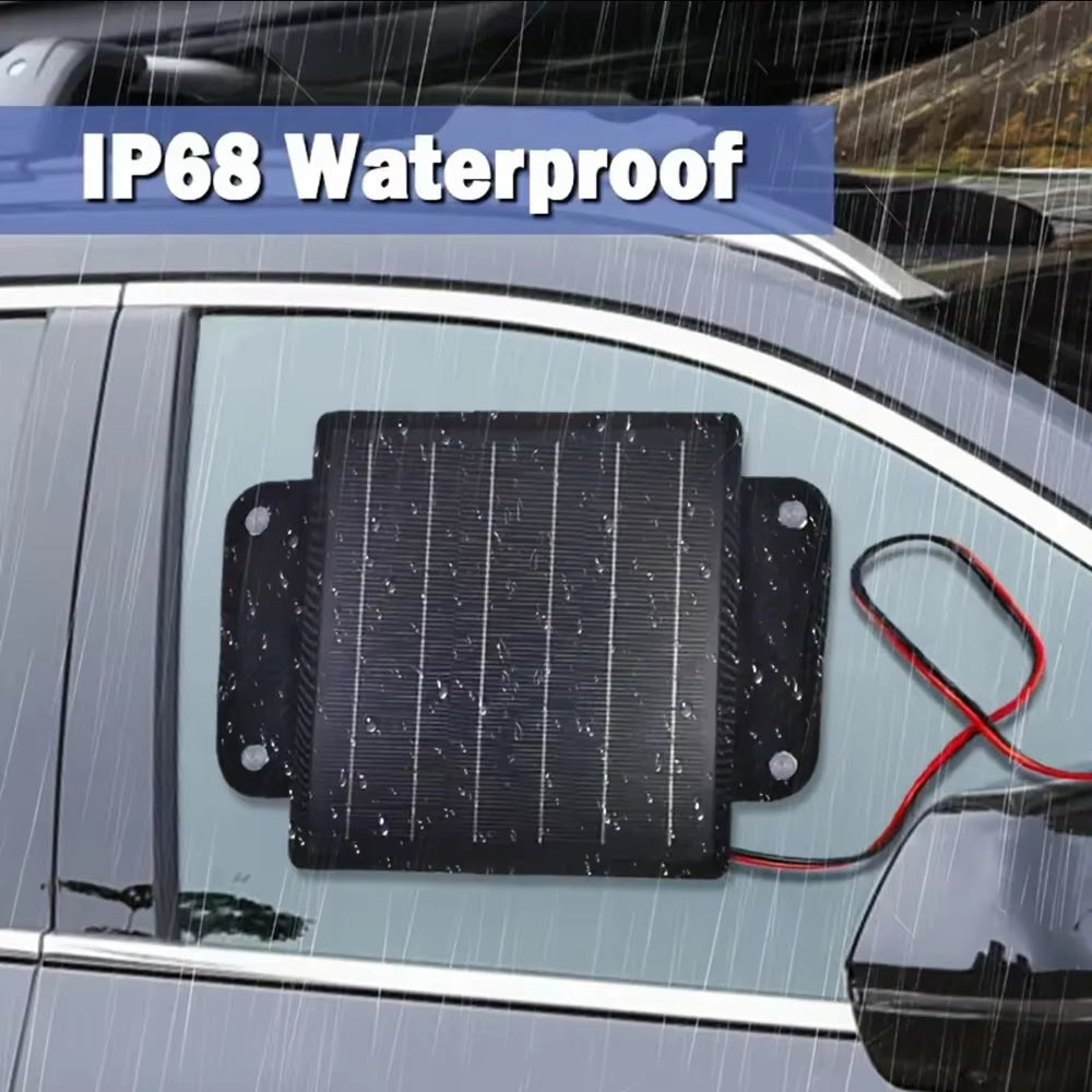 Solar Panel 50W Trickle Charger for Car Battery Solar Battery Maintainer Car Truck Boat RV Motorcycle Marine Trailer Power Bank