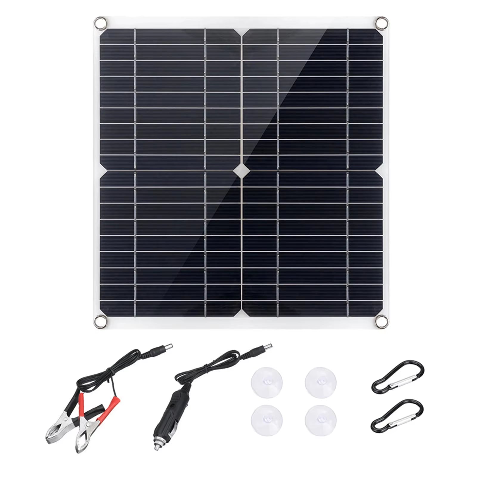 300W Portable Solar Flexible Panel Kit Single Crystal Silicon Solar Panel with 100A Controller, Suitable for Camping/Outdoor