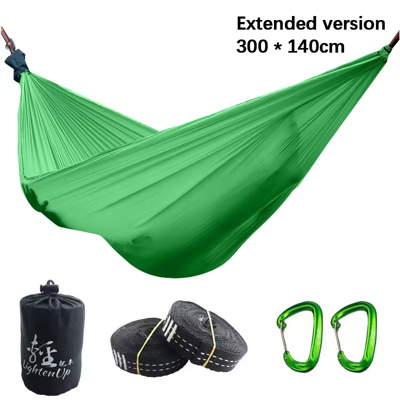 Camping Hammock Ultralight 380T (20D) New Parachute Nylon Lightweight and Small for Hiking Camping &Outdoor Activity