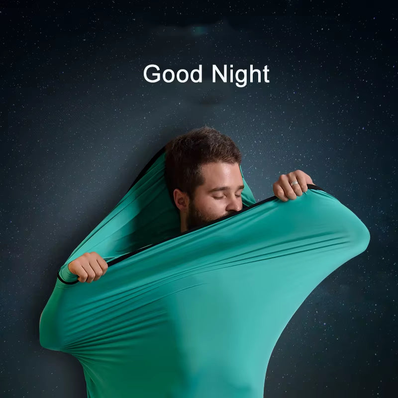 High Quality Outdoor Travel High Elasticity Sleeping Bag Liner Portable Carry Sheet Hotel anti Dirty Sleeping Bag