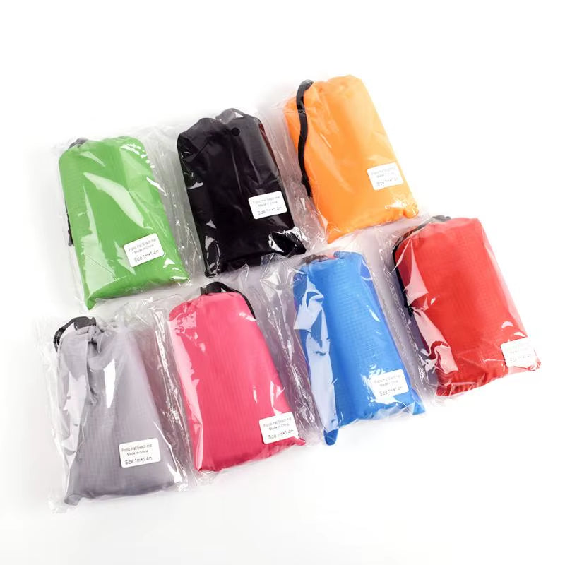 140*200Cm Pocket Picnic Waterproof Beach Mat Sand Free Blanket Camping Outdoor Picknick Tent Folding Cover Bedding 3 Sizes