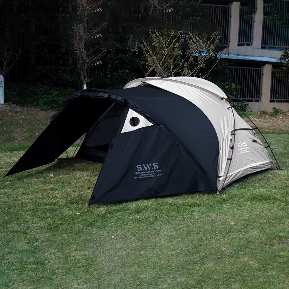 Outdoor Camping Expansion Tent 2 Person Single Layer Expansion Tent Waterproof Camping Sleeping Tent for Expanding Tent Space