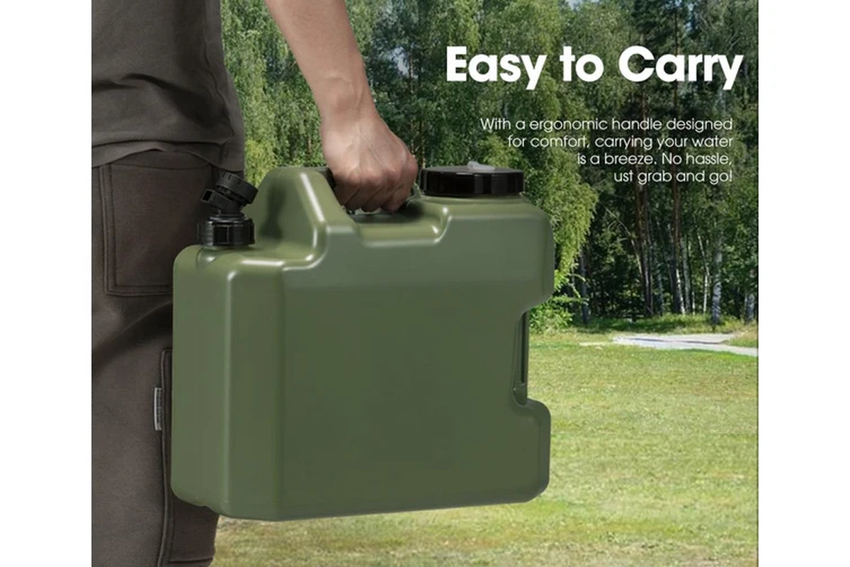12L/18L/25L Water Container Jerry Can Bucket Camping Outdoor Storage Barrel