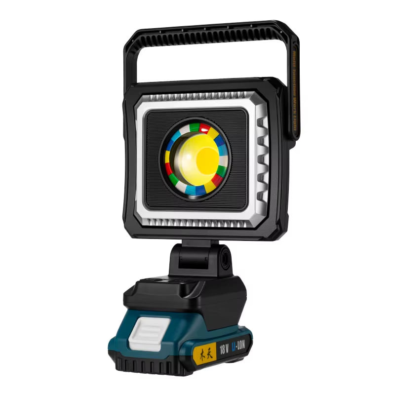 LED Multi-Functional Portable Camping Light Outdoor Emergency Night Market Stall Courtyard Lighting Battery Powered IPX5