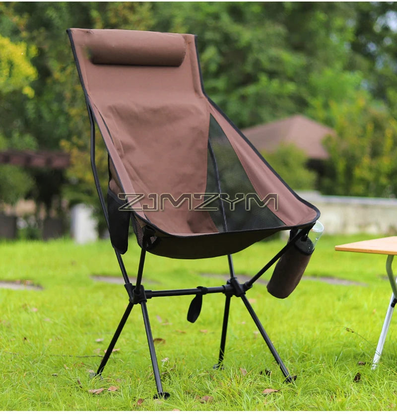High Back Camping Chair, Lightweight Camping Folding Chair