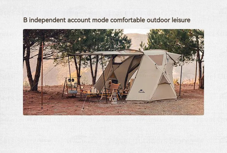 Car Docking Tent Shelter SUV Rear Side