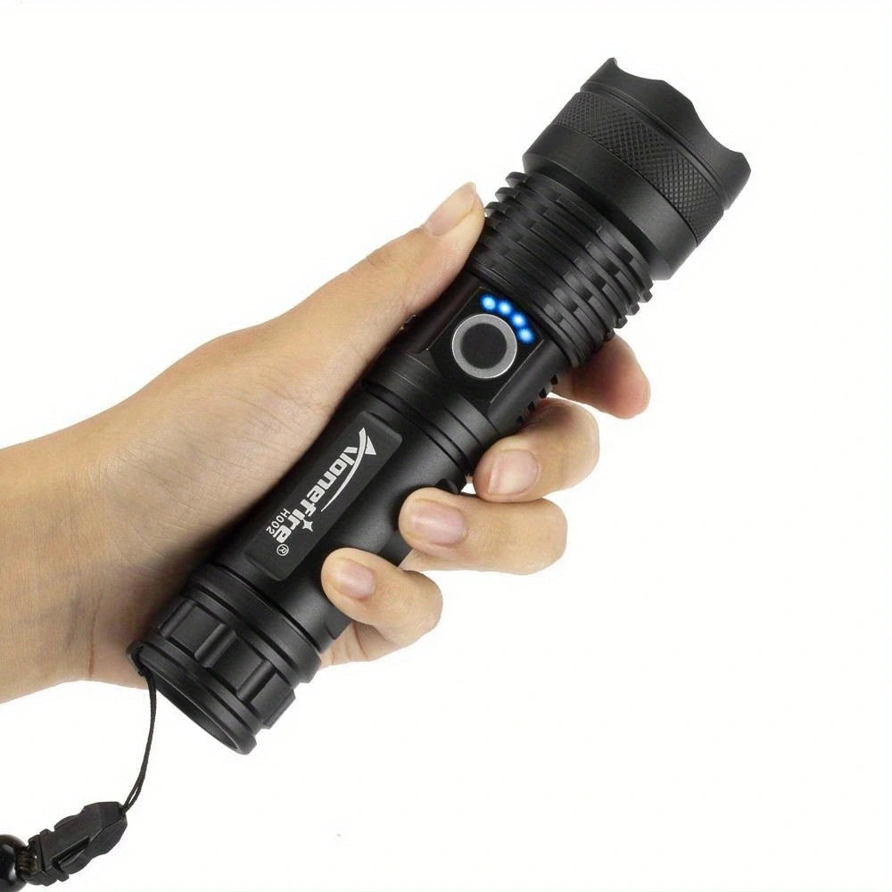 20W Led Zoom High Power Waterproof Flashlight
