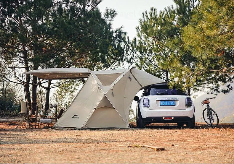 Car Docking Tent Shelter SUV Rear Side