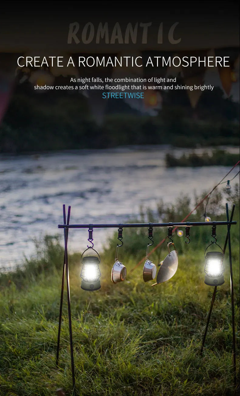 Solar Portable Lanterns LED Rechargeable