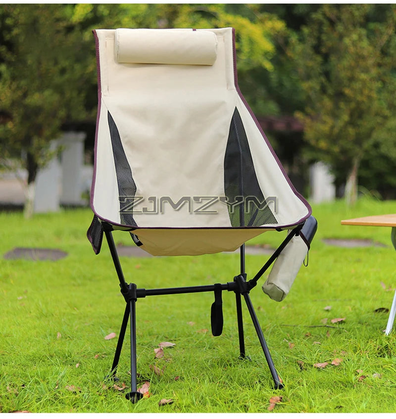High Back Camping Chair, Lightweight Camping Folding Chair