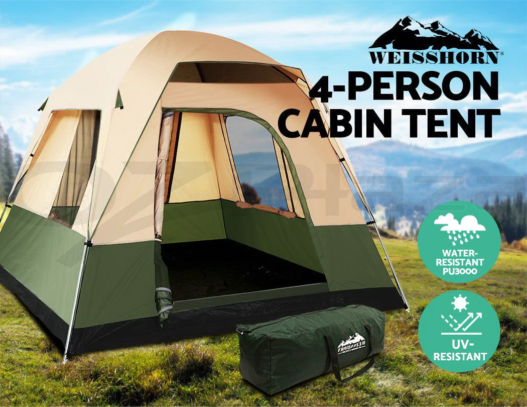 Family Camping Tent 4 Person
