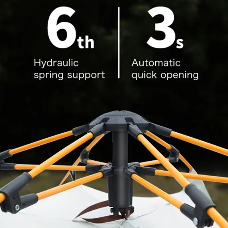 Automatic Quick Open Instant Pop up Tent for Outdoor Waterproof Sunscreen Folding Tent Camping Tents Hiking Picnic Beach