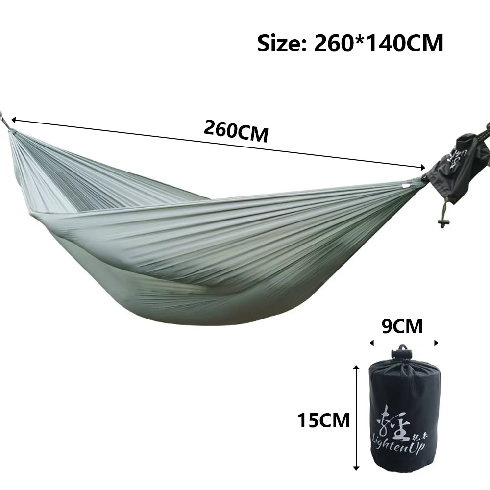 Camping Hammock Ultralight 380T (20D) New Parachute Nylon Lightweight and Small for Hiking Camping &Outdoor Activity