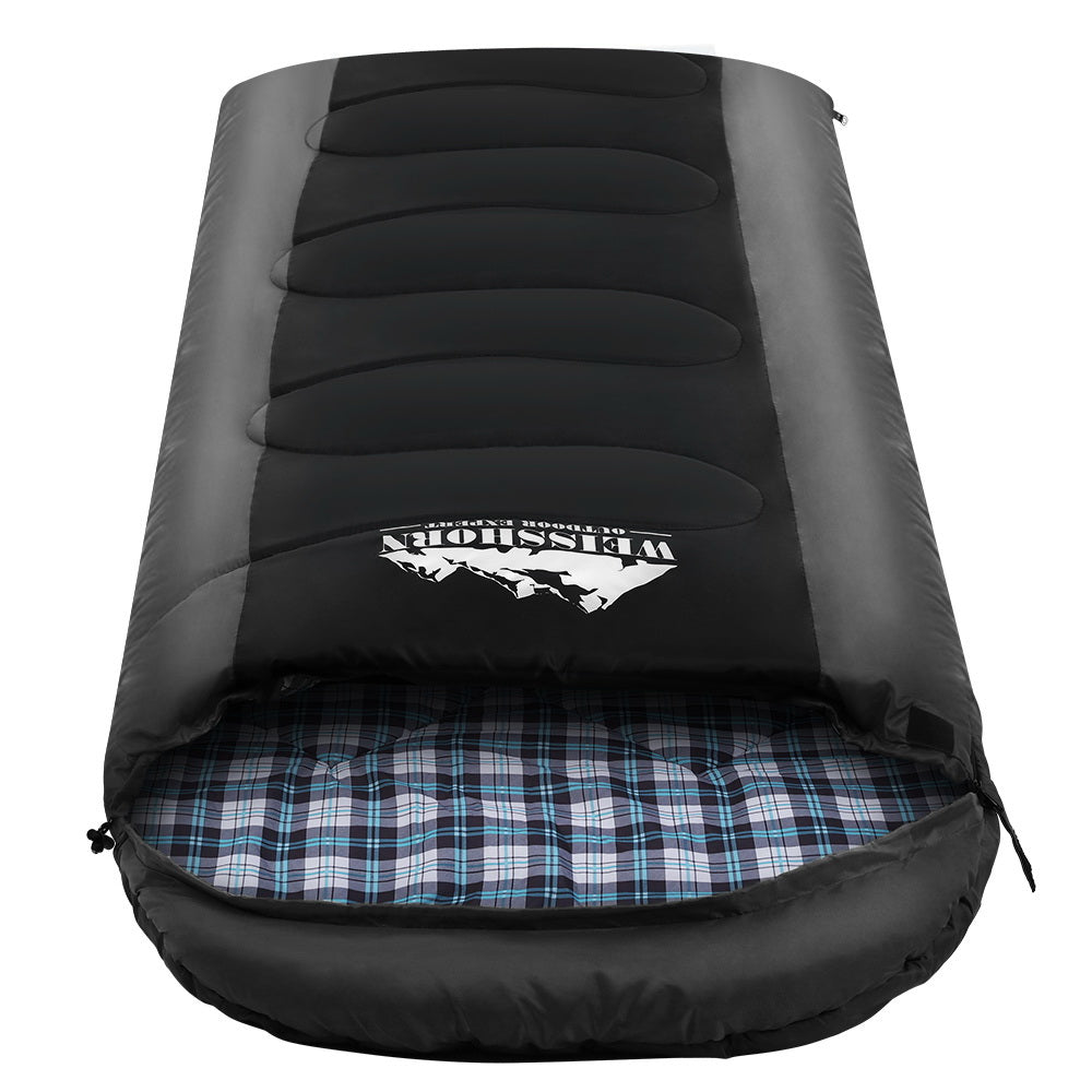 Weisshorn Sleeping Bag Bags Single Double Camping Hiking Tent Winter Summer