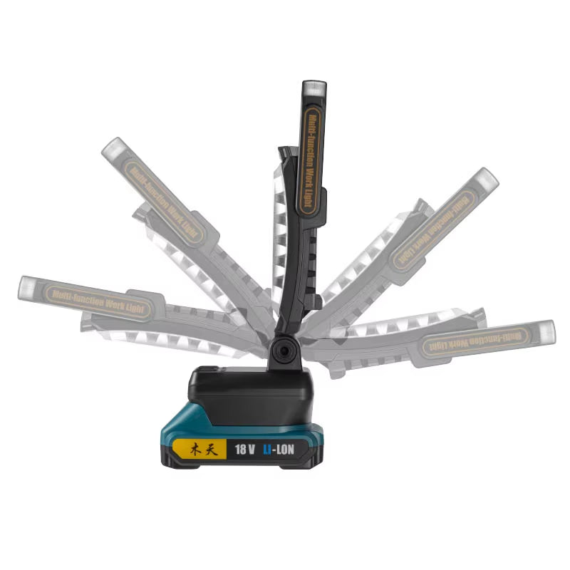 LED Multi-Functional Portable Camping Light Outdoor Emergency Night Market Stall Courtyard Lighting Battery Powered IPX5