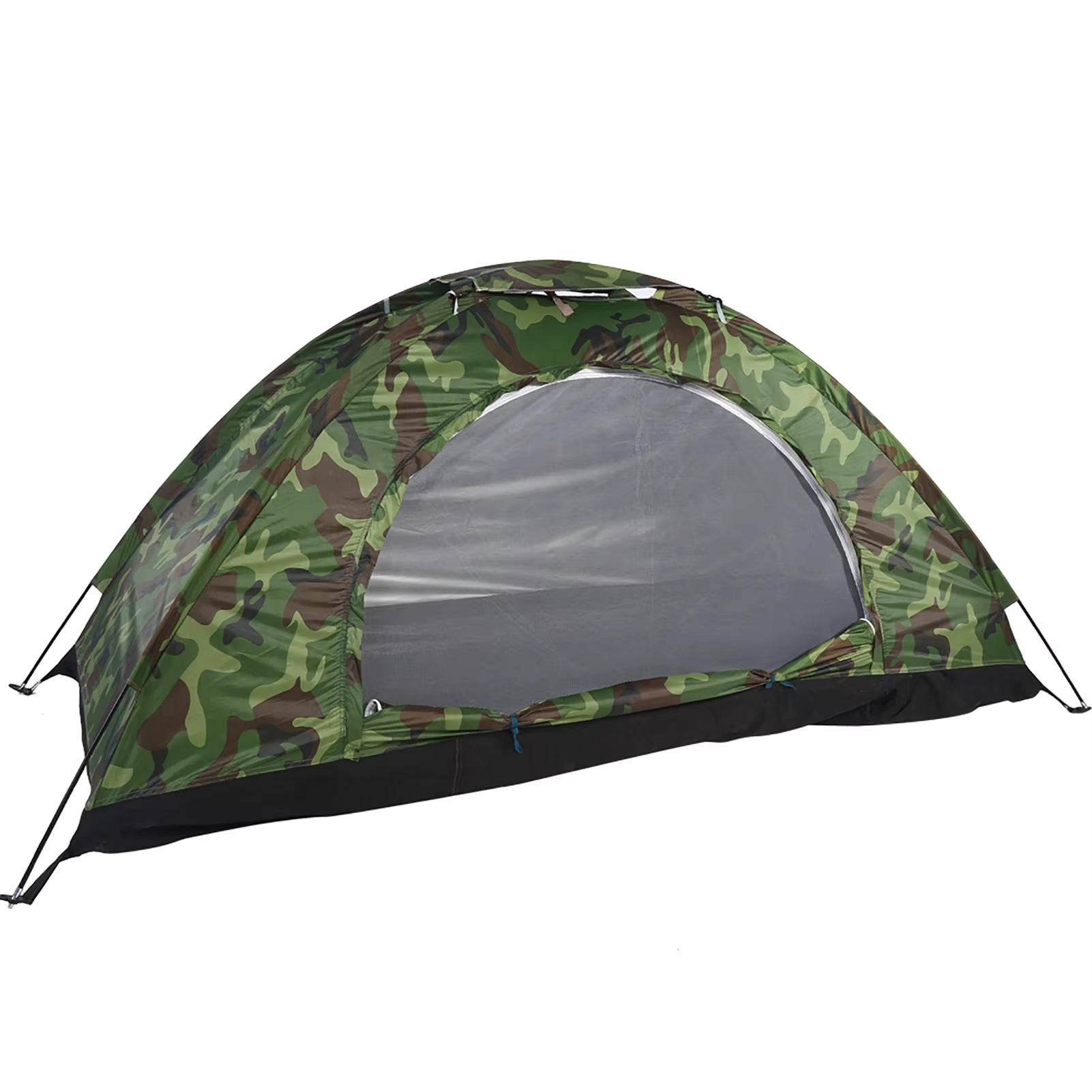Camouflage Tent One Person Tent Outdoor Camouflage UV Waterproof One Person Tent for Camping Hiking Tent Outdoor Tent