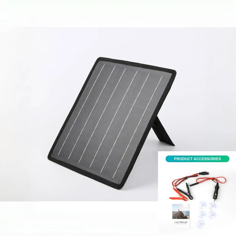 Solar Panel 50W Trickle Charger for Car Battery Solar Battery Maintainer Car Truck Boat RV Motorcycle Marine Trailer Power Bank