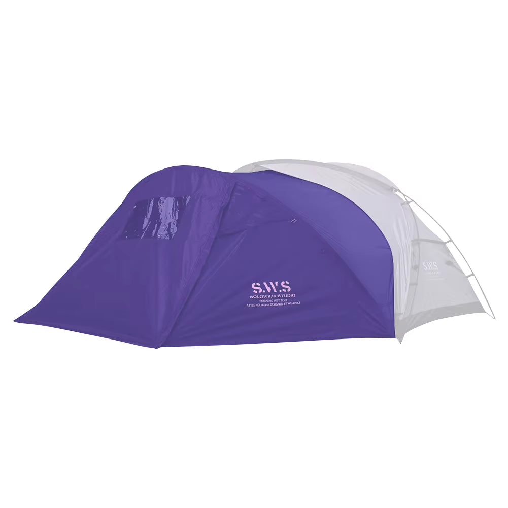 Outdoor Camping Expansion Tent 2 Person Single Layer Expansion Tent Waterproof Camping Sleeping Tent for Expanding Tent Space