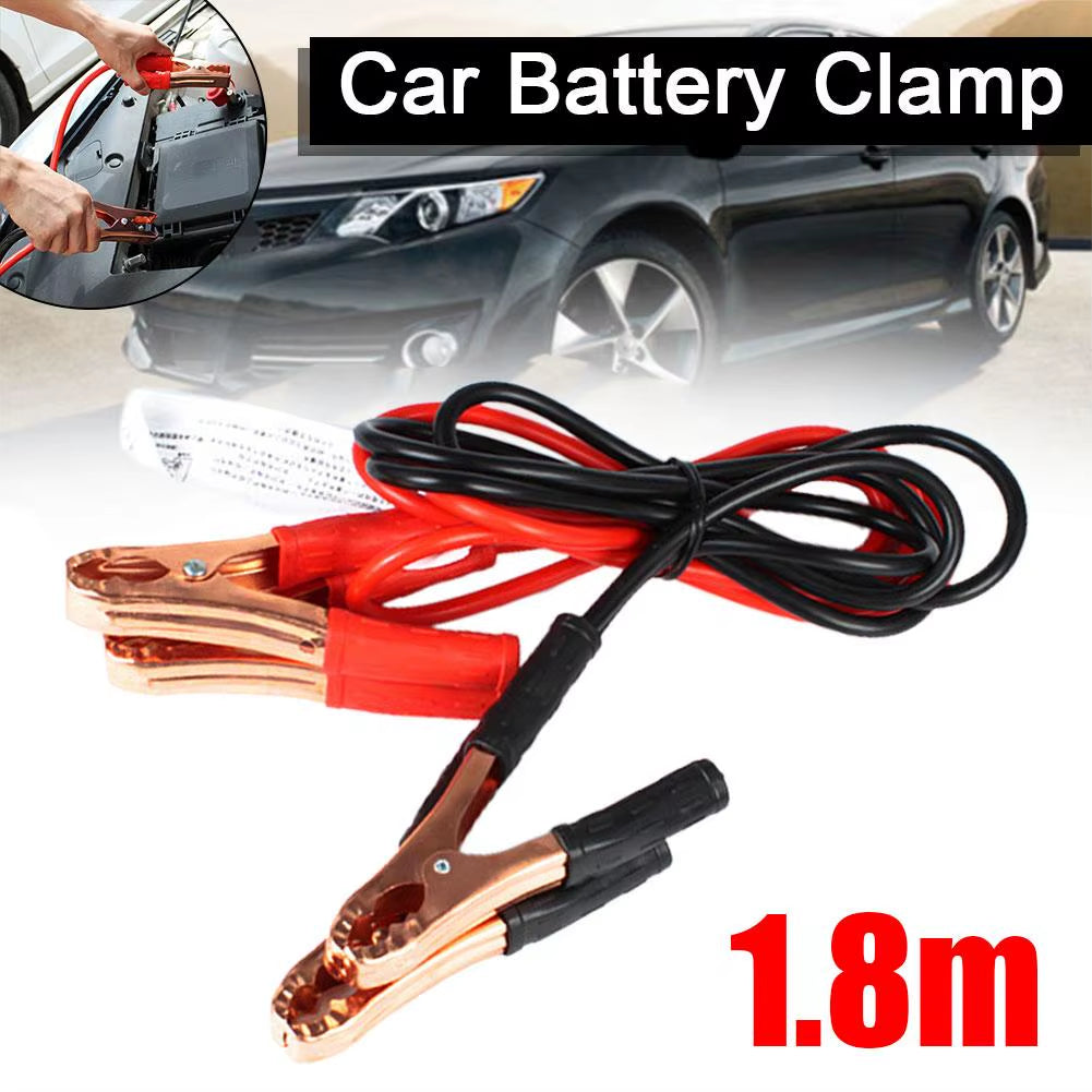 1.8M Car Emergency Power Start Cable Auto Battery Booster Jumper Power Wire Kit Accessories for Suv Van Rv Bu P1N3