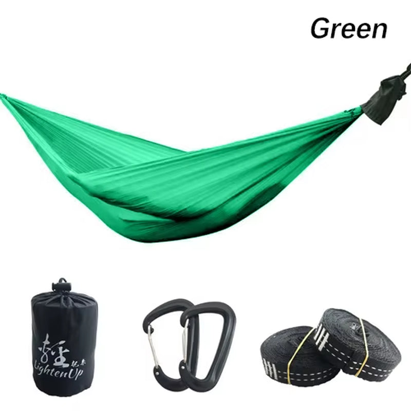 Camping Hammock Ultralight 380T (20D) New Parachute Nylon Lightweight and Small for Hiking Camping &Outdoor Activity