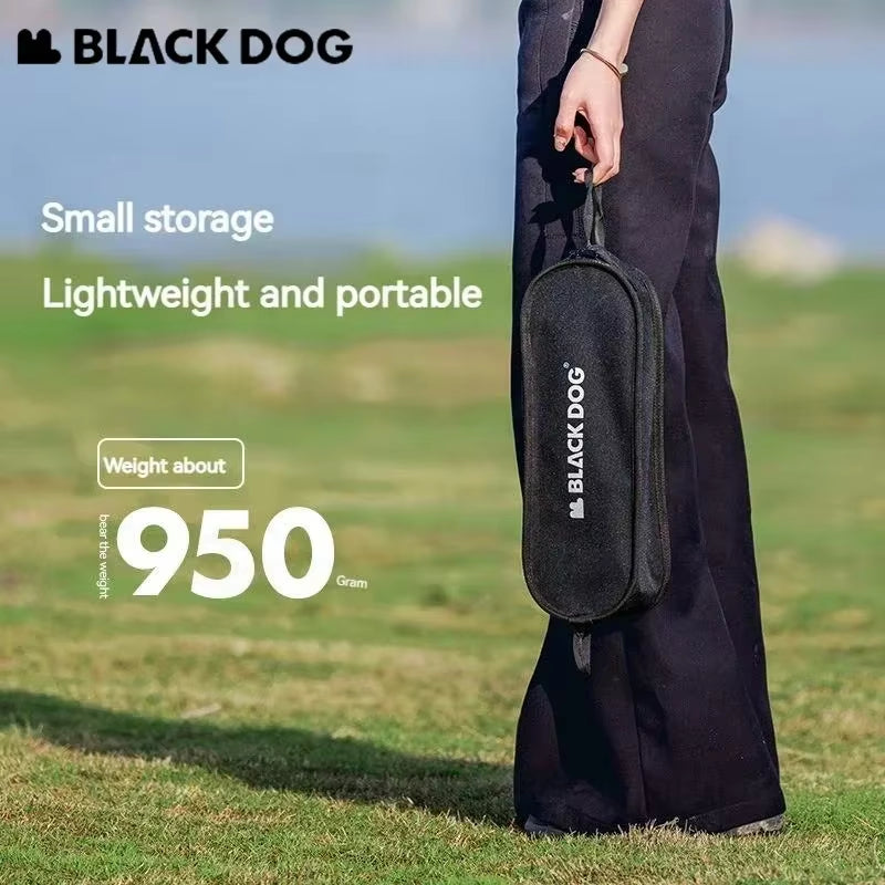 Naturehike BLACKDOG Lightweight Moon Chair Aluminum Alloy Double Single Pole Camping Outdoor Fishing Director Chair Portable