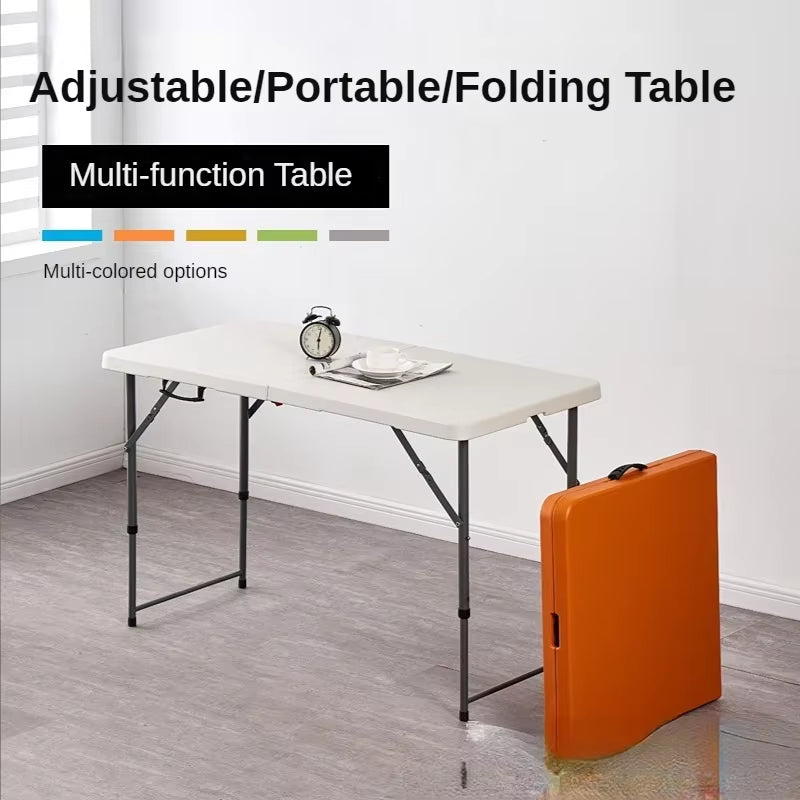 Outdoor Camping Folding Table Portable Office Stall Long Table Outdoor Folding Conference Foldable Camping