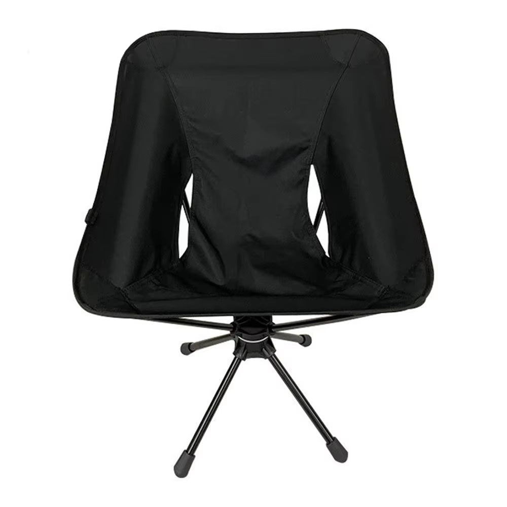 Outdoor Folding Chairs Rotatable Swivel Chair for Camping Lightweight Beach Fishing Chairs with Carry Bag for Picnic Hiking