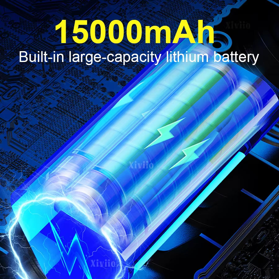 500000000LM Ultra Bright LED Flashlights Powerful Rechargeable Torch 5000M Tactical Torch Outdoor Portable Light Camping Lantern