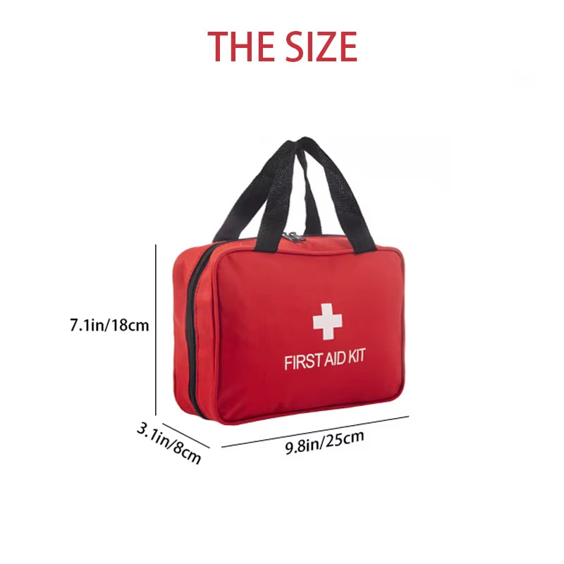 260PCS Multi Purpose First Aid Kit Home Car Office College Dormitory Travel Camping Outdoor Essential Medical Kit